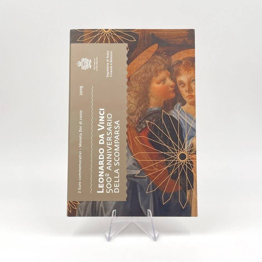 BU 2€ San Marino 2019 – Leonardo Da Vinci