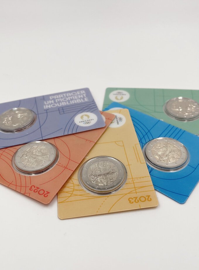 Conjunto Coincards França 2023 – Jogos Olímpicos