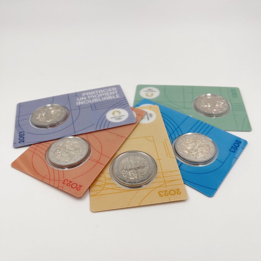 Conjunto Coincards França 2023 – Jogos Olímpicos