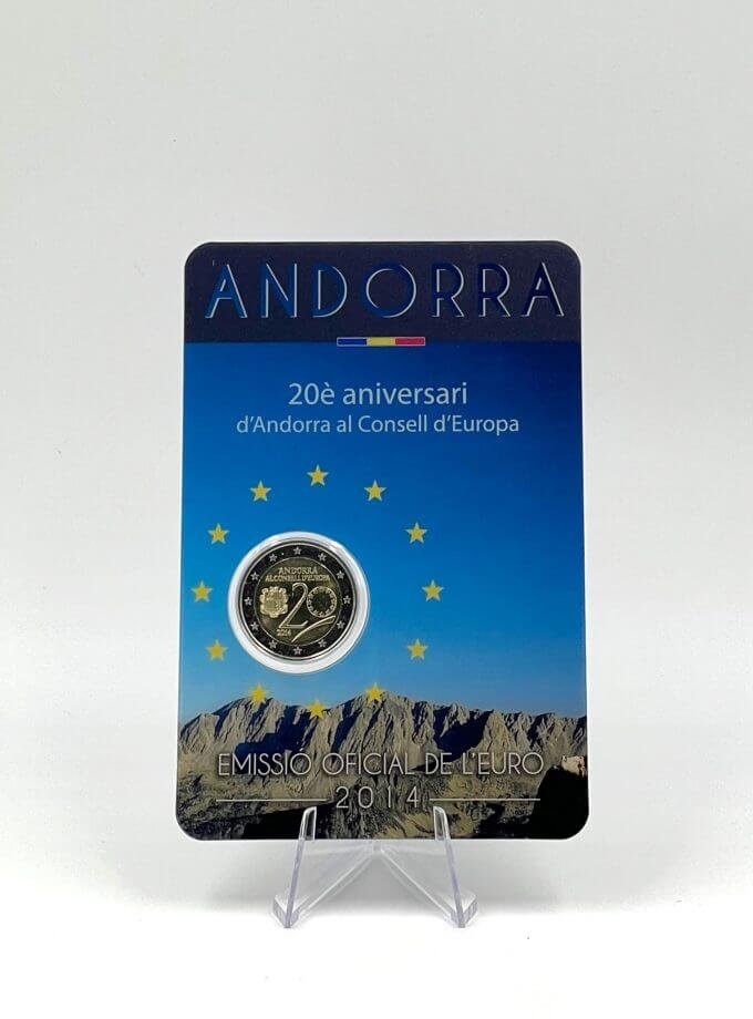 BU 2€ Andorra 2014 – Conselho da Europa