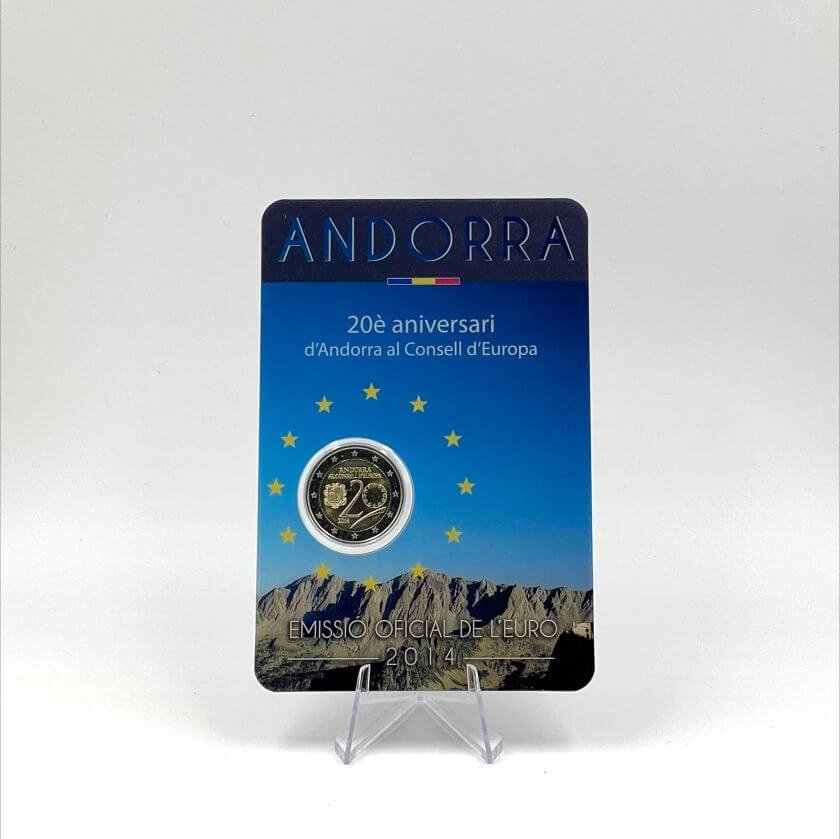 BU 2€ Andorra 2014 – Conselho da Europa