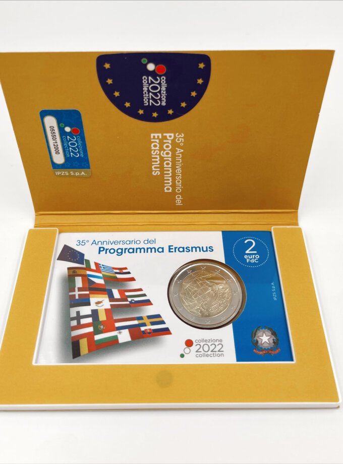 Coincard 2€ Itália 2022 – Erasmus