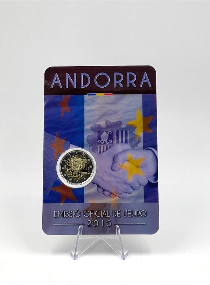 BU 2€ Andorra 2015 – Acordo Aduaneiro