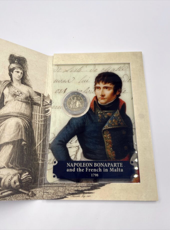 BU 2€ Malta 2023 – Napoleon Bonaparte + Nicolaus Copernicus