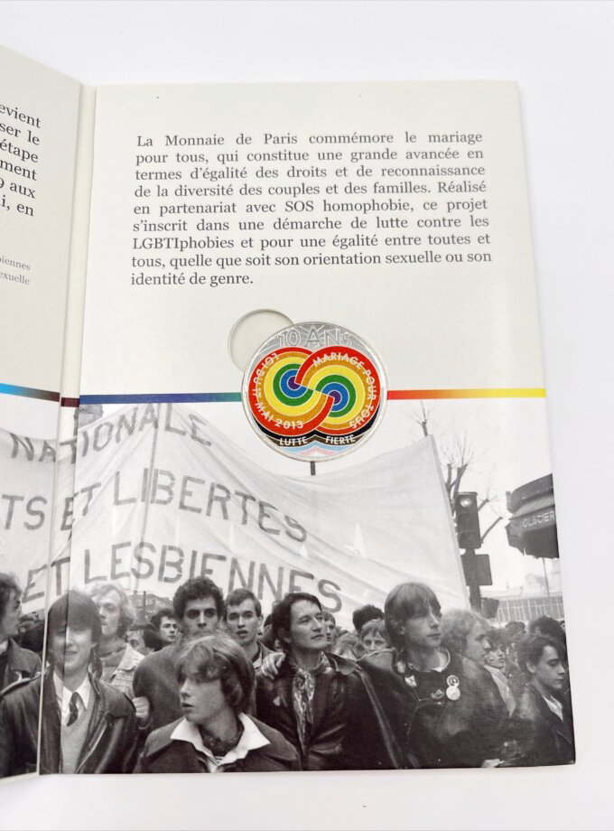 Coincard 10€ França 2023 – Pride