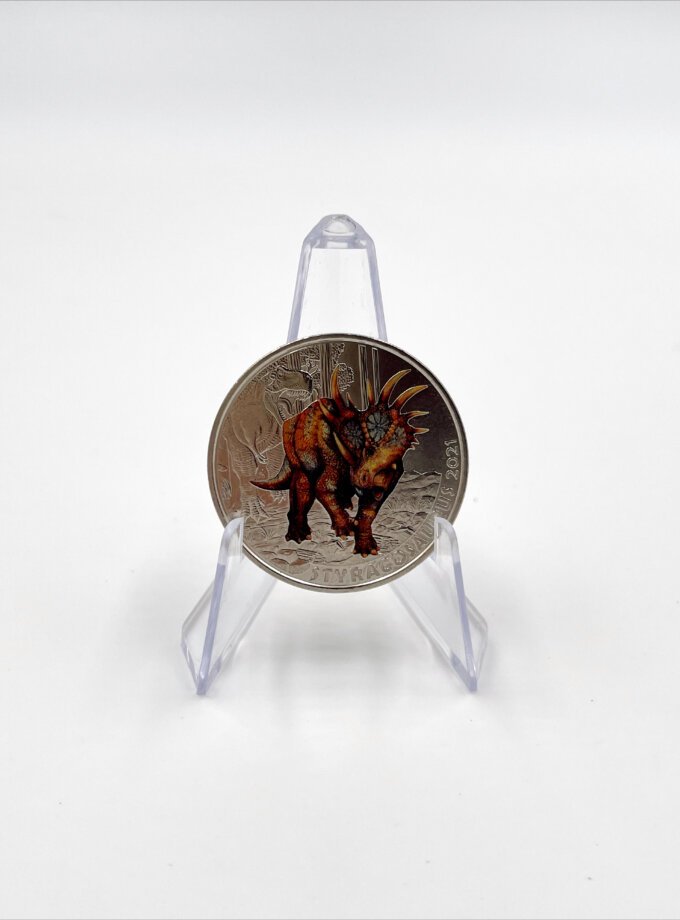 UNC 3€ Áustria 2021 – Styracosaurus Albertensis