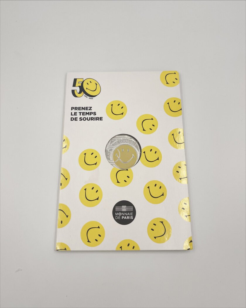 Coincard 10€ França 2022 – Smile