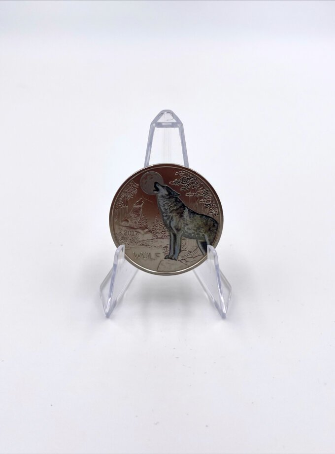 UNC 3€ Áustria 2017 – Lobo