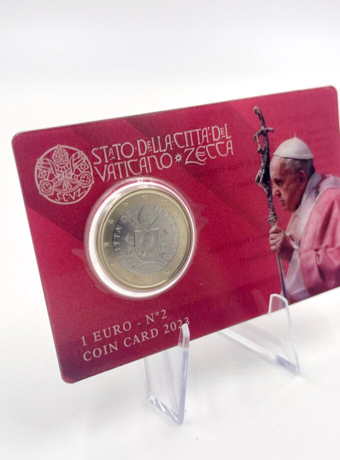 Coincard 1€ Vaticano 2023