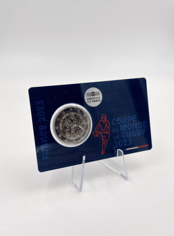 Coincard 2€ França 2023 – Rugby