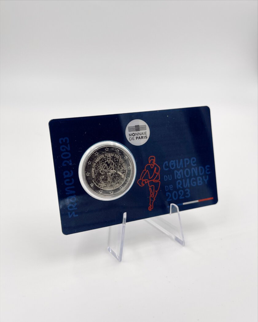 Coincard 2€ França 2023 – Rugby