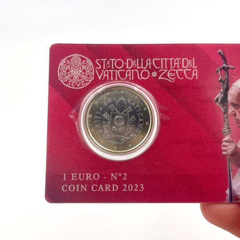 Coincard 1€ Vaticano 2023