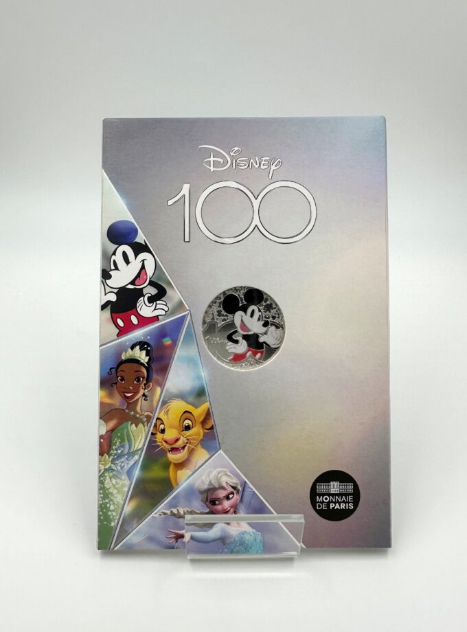 Coincard 10€ França 2023 – 100 Anos da Disney