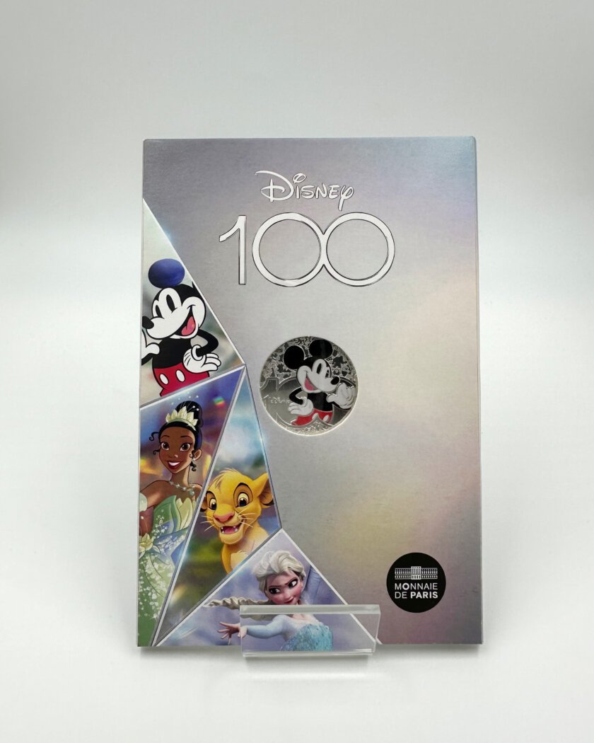 Coincard 10€ França 2023 – 100 Anos da Disney