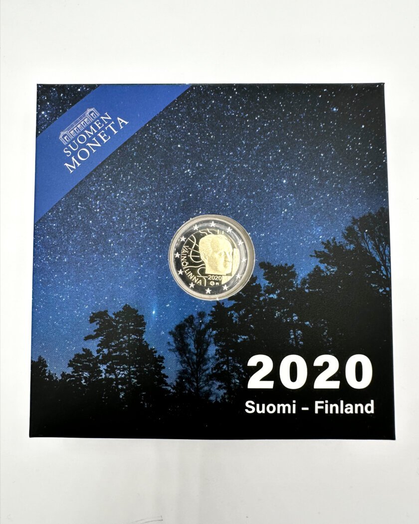 Proof 2€ Finlândia 2020 – Väinö Linna