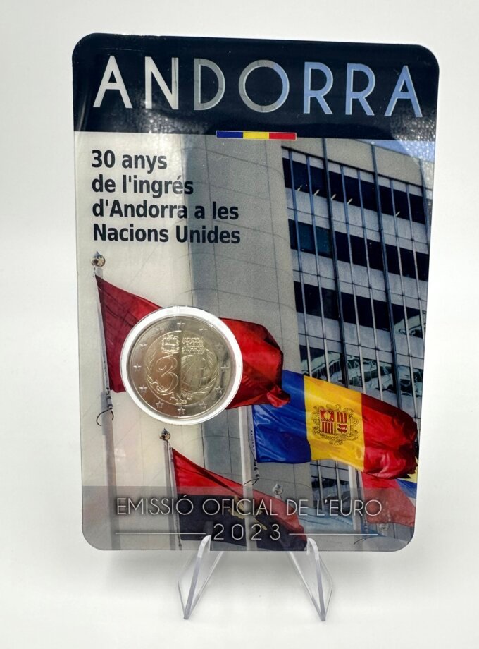 BU 2€ Andorra 2023 – Nações Unidas/ ONU