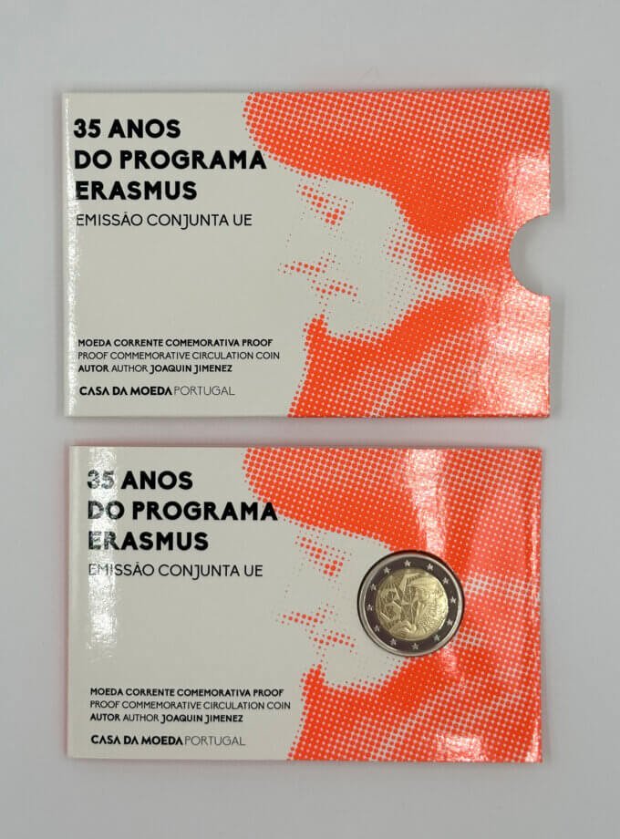 Proof 2€ Portugal 2022 – Erasmus