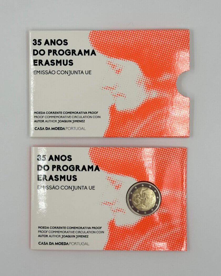 Proof 2€ Portugal 2022 – Erasmus