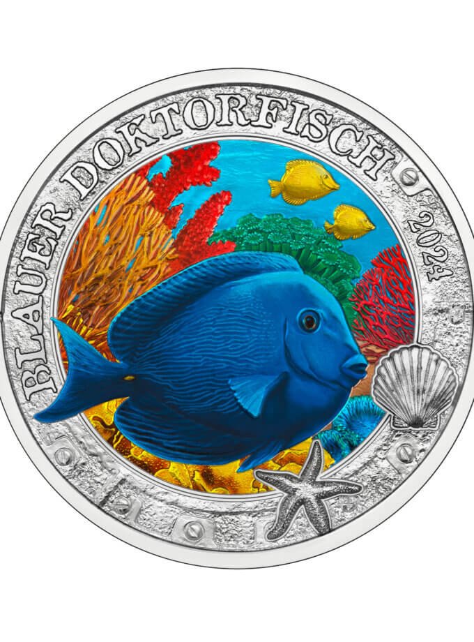 UNC 3€ Áustria 2024 - Peixe Azul