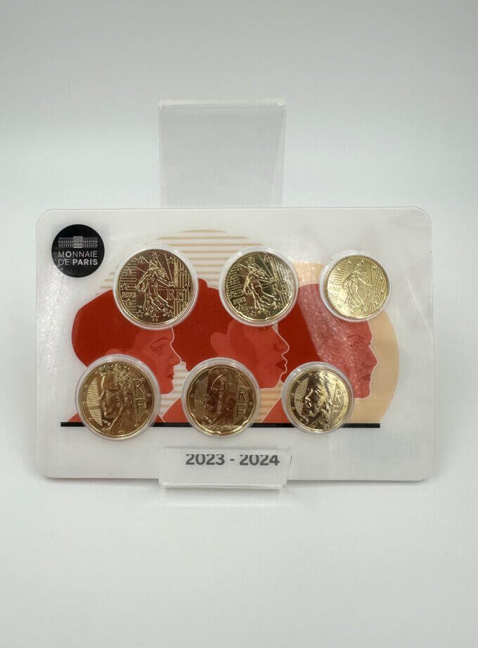 Six Coin Set França 2024