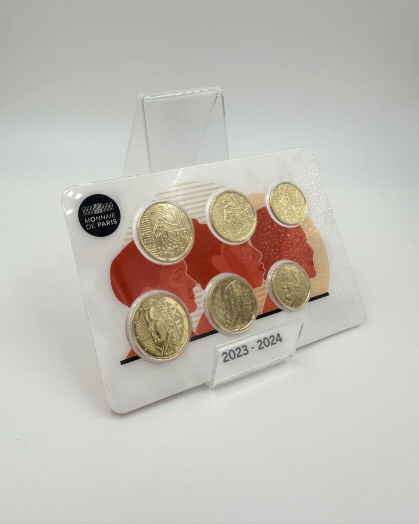 Six Coin Set França 2024