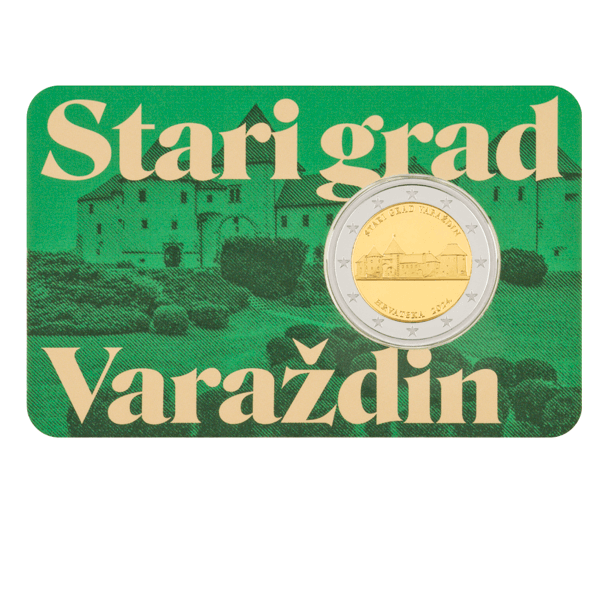 Coincard 2€ Croácia 2024 - Cidade de Varaždin