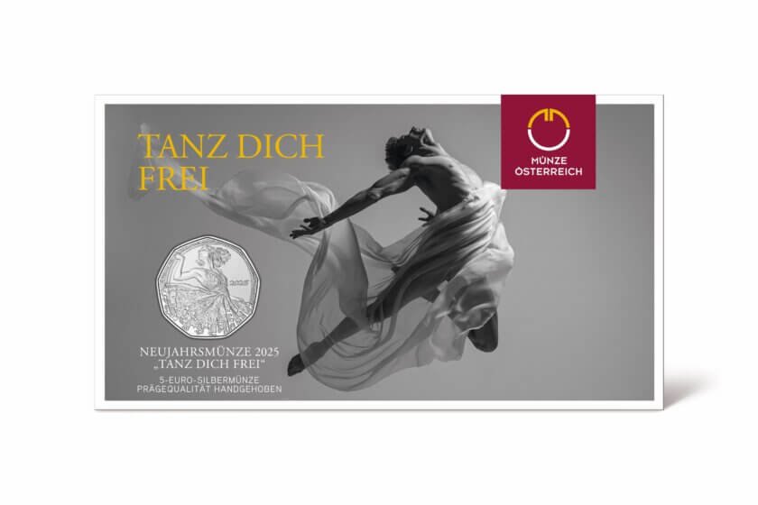 Coincard 5€ Áustria 2024 - Dançar