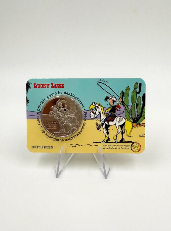 Coincard 5€ Bélgica 2024 - Lucky Luke