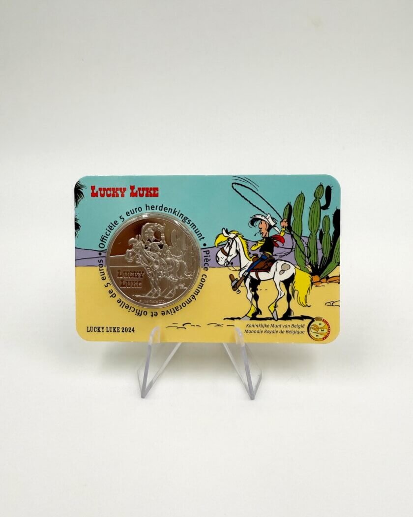 Coincard 5€ Bélgica 2024 - Lucky Luke