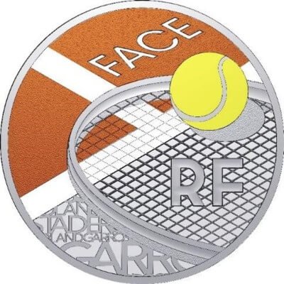 Proof 10€ França 2025 - Roland Garros