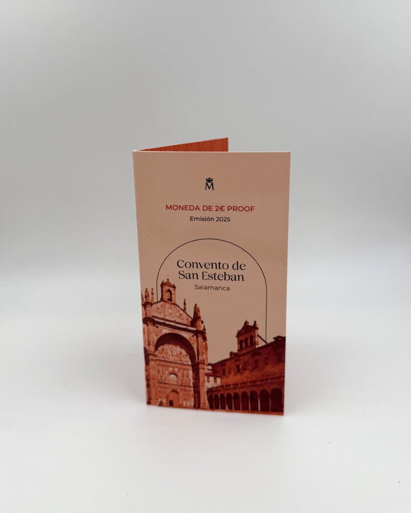 Proof 2€ Espanha 2025 - Convento de San Esteban Salamanca