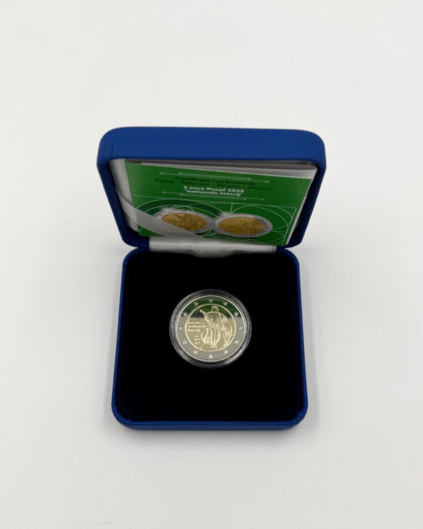 Proof 2€ Bélgica 2025 - Lotaria Nacional