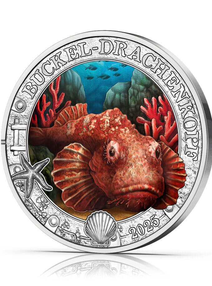 UNC 3€ Áustria 2025 – Devil Scorpionfish