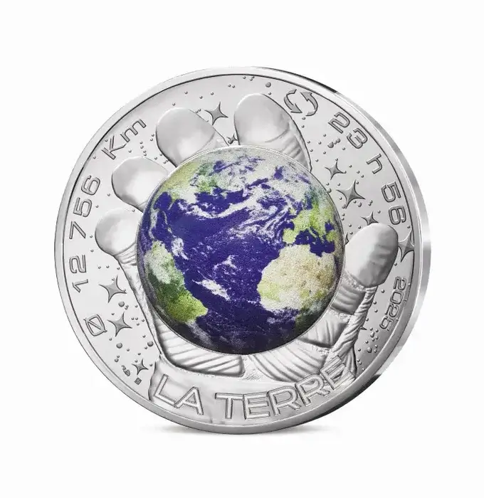 Proof 100€ França 2025 - A Terra