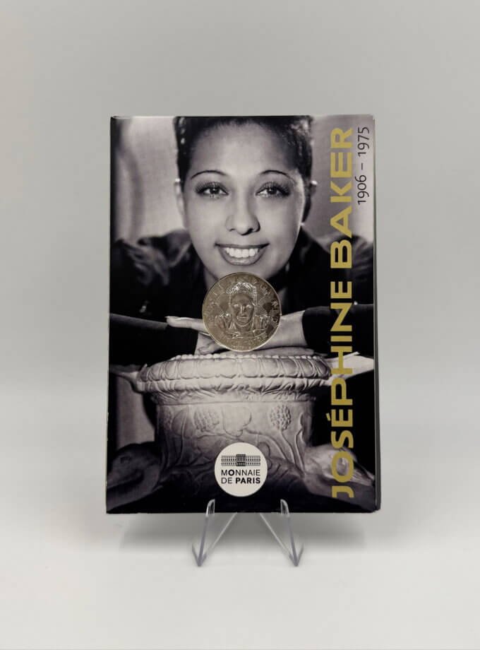 Coincard 10€ França 2025 – Josephine Baker
