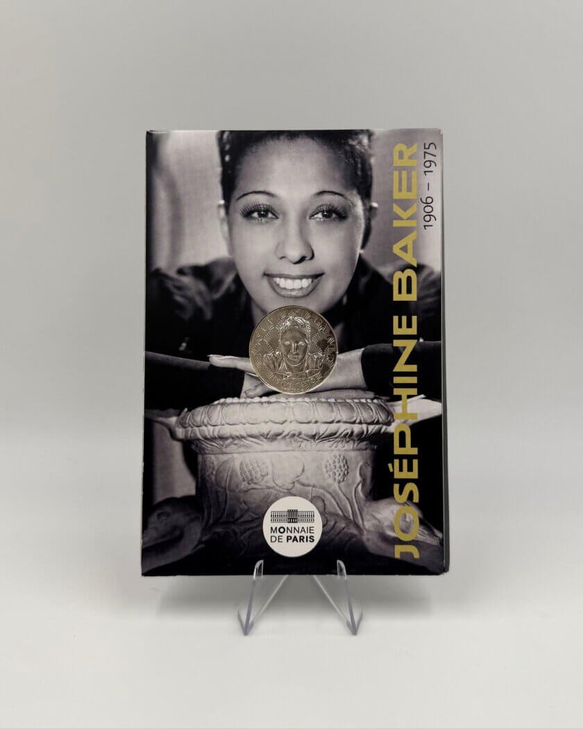 Coincard 10€ França 2025 – Josephine Baker