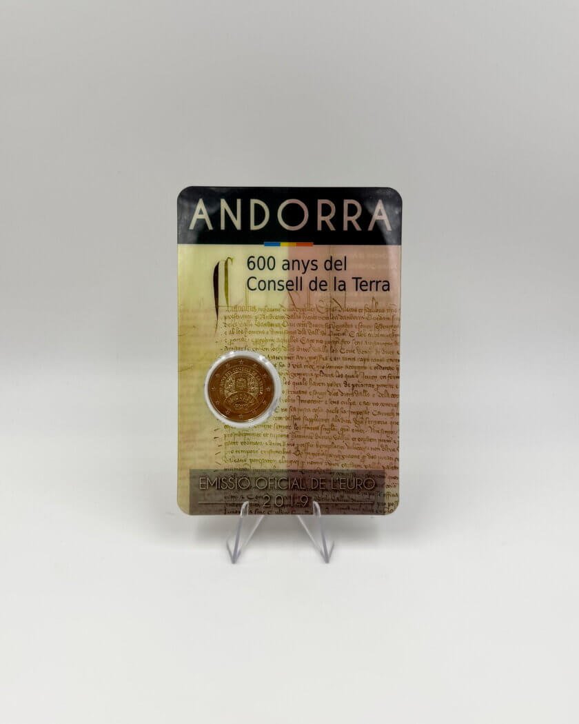 BU 2€ Andorra 2019 - Conselho da Terra