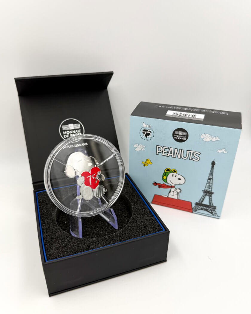 Proof 10€ França 2025 - Snoopy