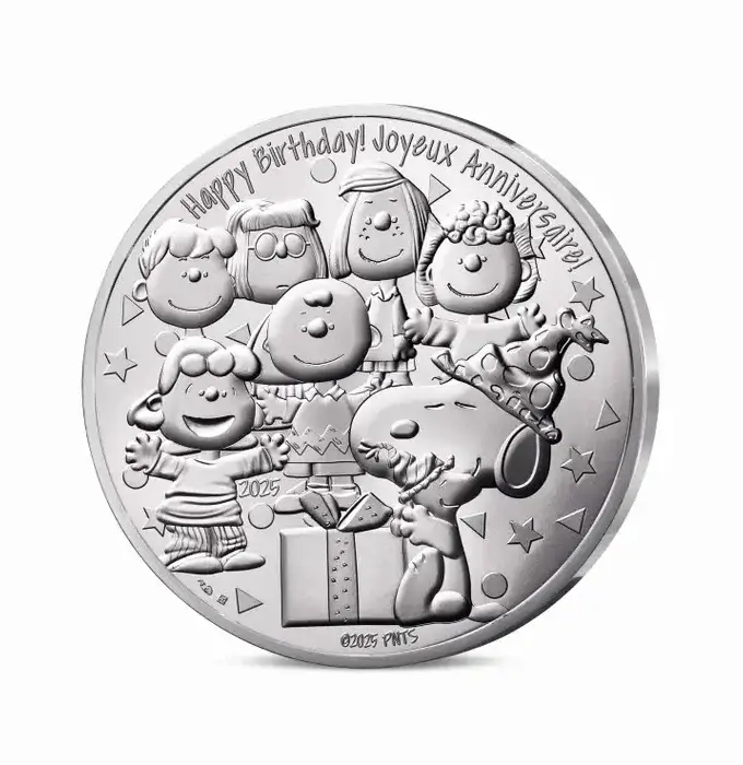 Proof 100€ França 2025 – Snoopy
