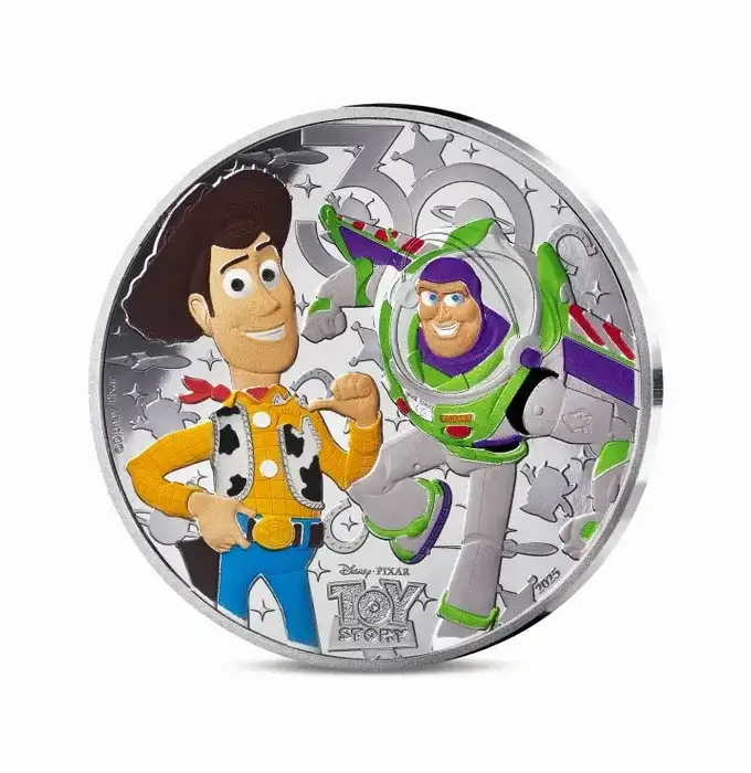 Proof 10€ França 2025 - Toy Story