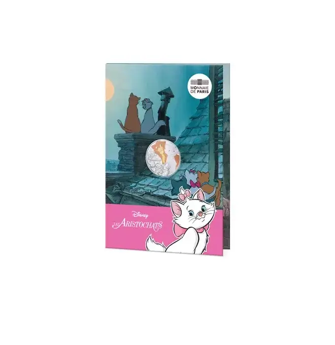 Coincard 10€ França 2025 - Aristogatos