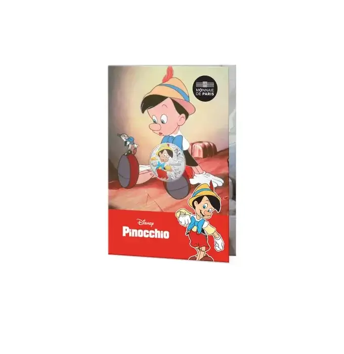 Coincard 10€ França 2025 - Pinocchio