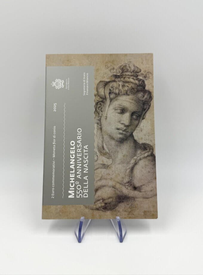 BU 2€ San Marino 2025 – Michaelangelo